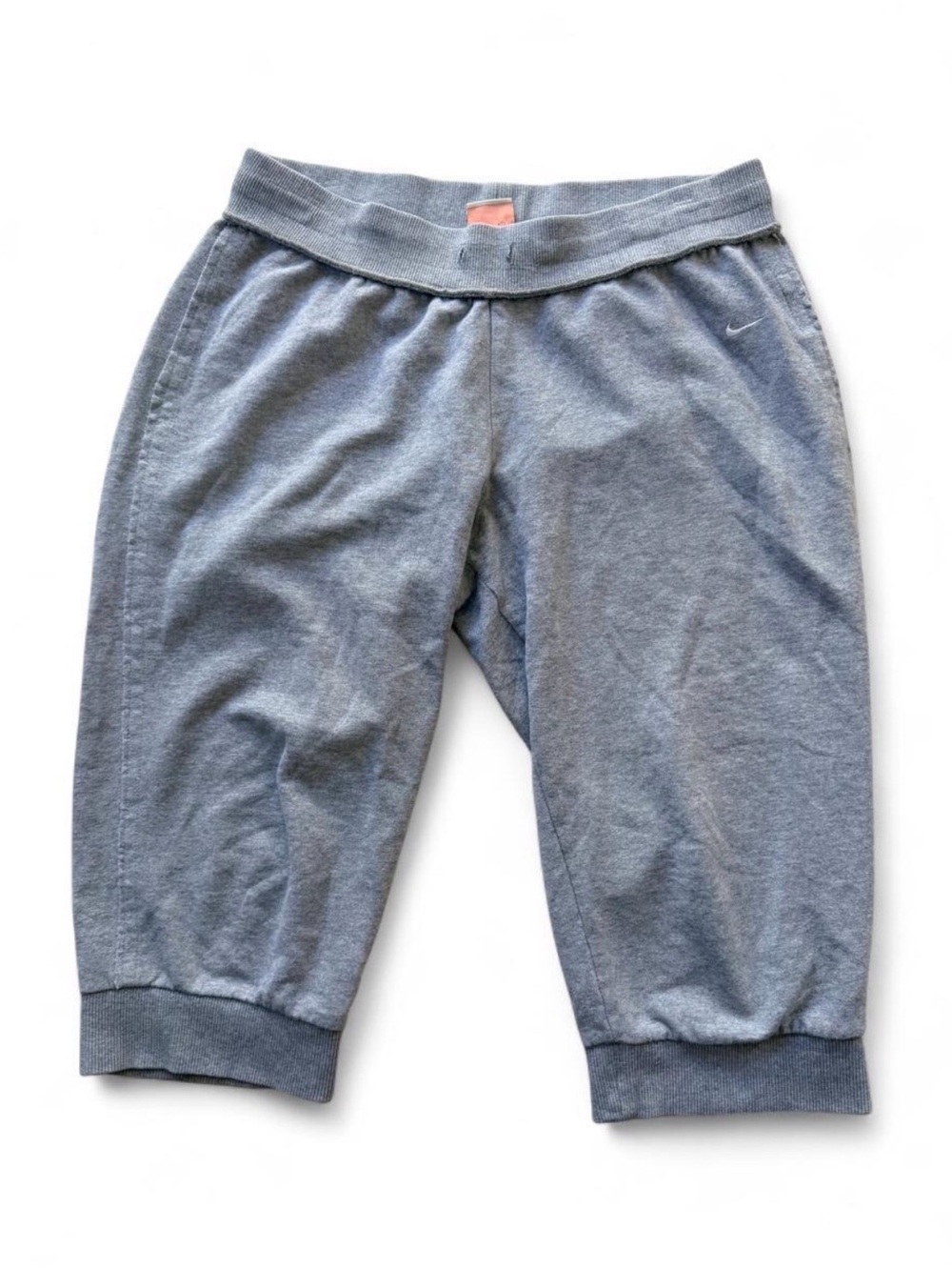 Nike  Light Gray Cropped Joggers